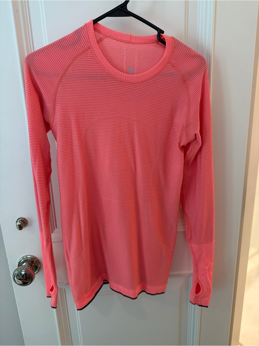 Lululemon Swiftly Tech Long-Sleeve (Coral)